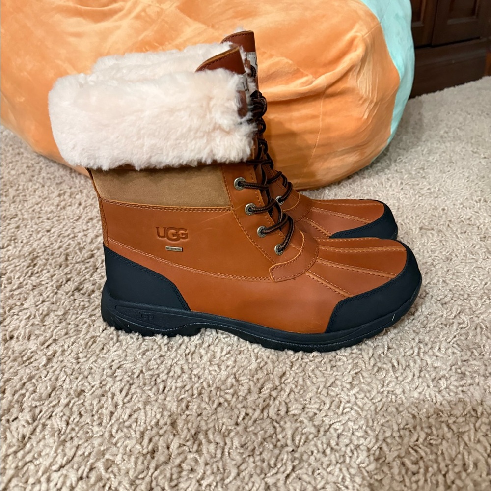 UGG Butte Worchester Waterproof, Fur-Lined Boots, $240 retail